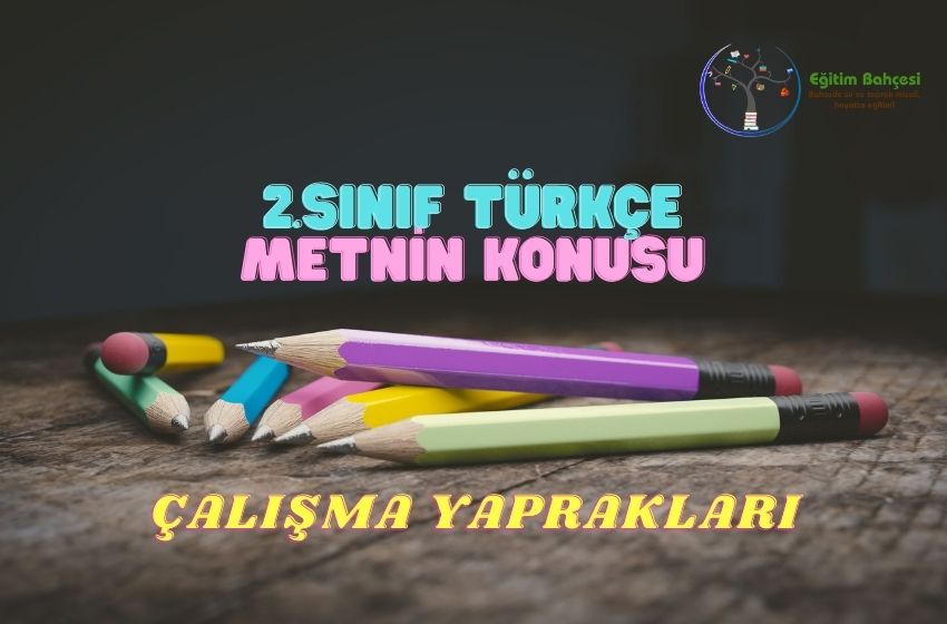  2.Sınıf Türkçe Metnin Konusu Çalışma Yaprakları
