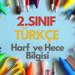Harf ve Hece Bilgisi Testi 2.Sınıf