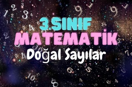 3.Sınıf Matematik Doğal Sayılar Testi